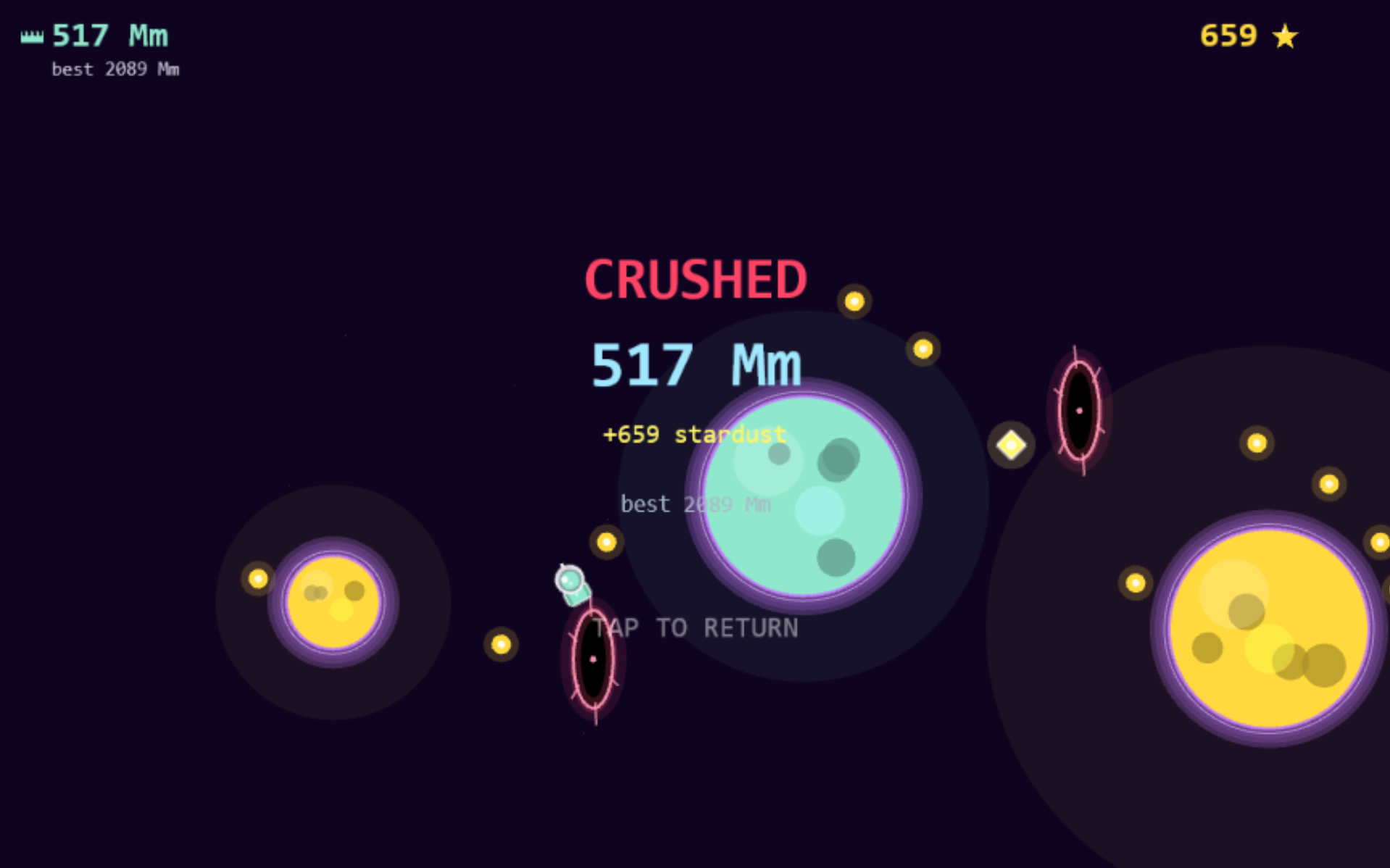 Death screen